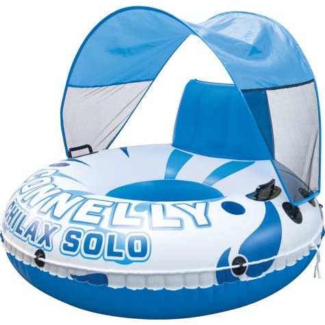 Chilax Solo w/ Canopy Pool Floatie