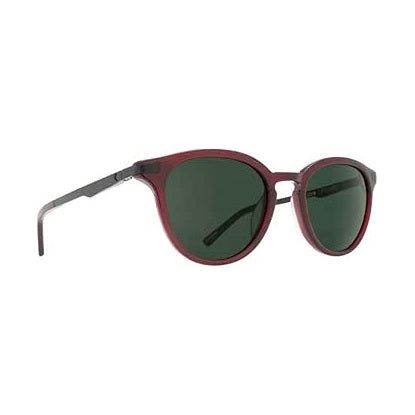 Pismo Sunglasses Translucent Red w/ Gray Green Lens