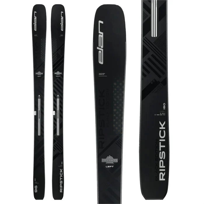 RIPSTICK 96 BLACK SKIS F23